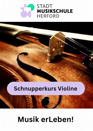 Bild vergr&ouml;&szlig;ern: Schnupperkurs Violine